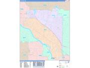 Coon Rapids Wall Map Color Cast Style 2022